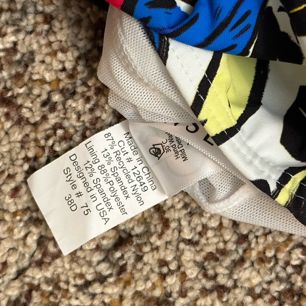 Sunsets Tankini Swimsuit. Size: Top-38D. Bottom-Large NWOT - Picture 5 of 7